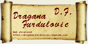 Dragana Furdulović vizit kartica